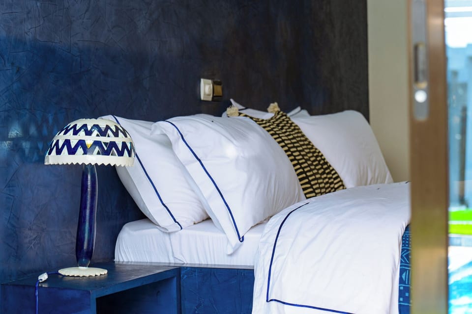 Comfort Double Room, Pool View | Bathroom | Shower, towels, soap, shampoo