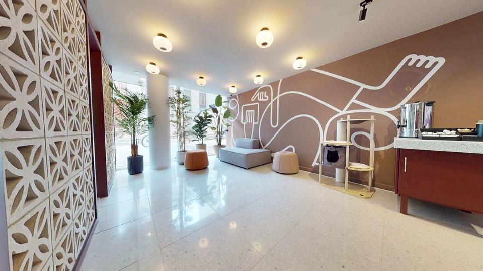 Lobby sitting area