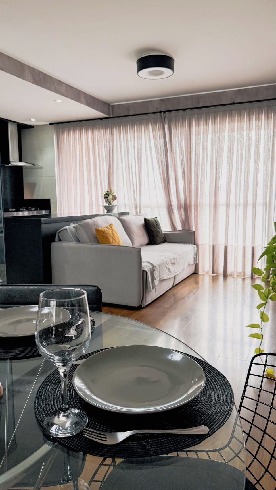 Comfort Apartment, 2 Bedrooms, Kitchen, City View | Living area | 35-inch TV with satellite channels, video-game console
