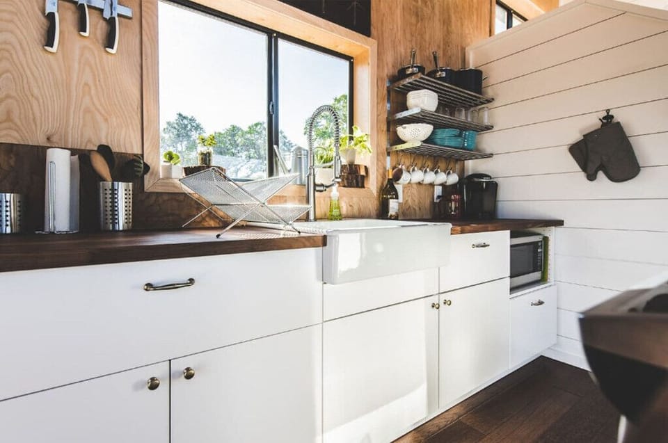 Enjoy the views from the kitchen