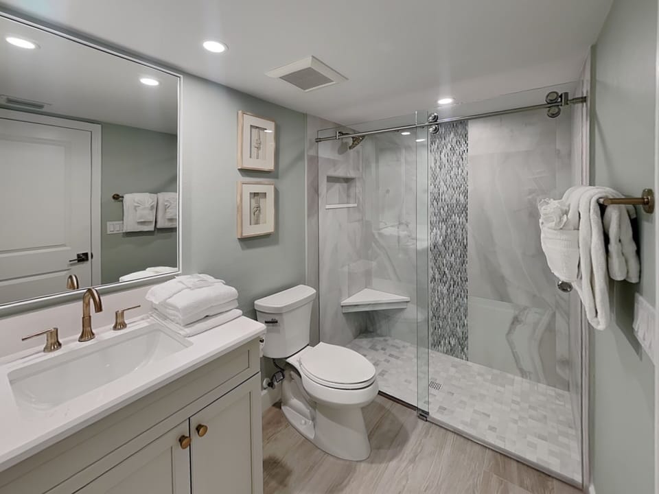 Second Bathroom - Walk-In Shower, Hallway Access