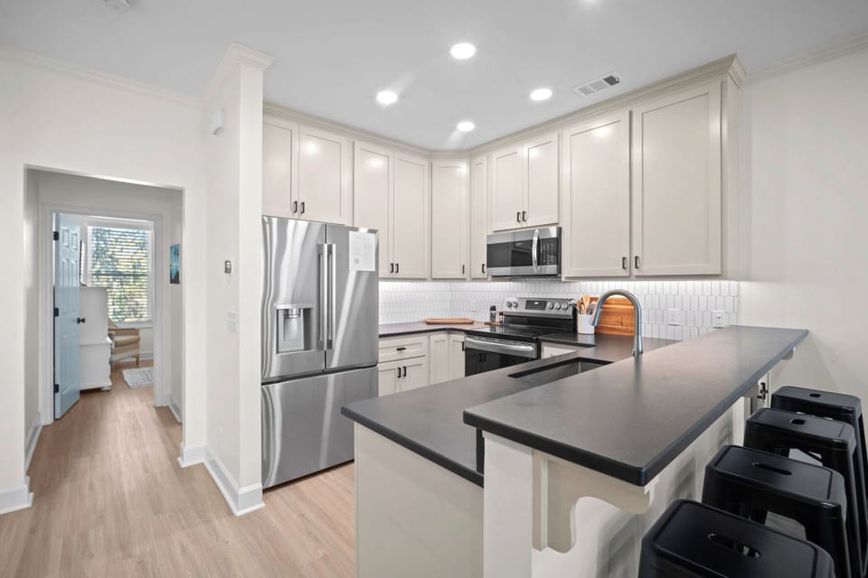 Kitchen with Bar Seating