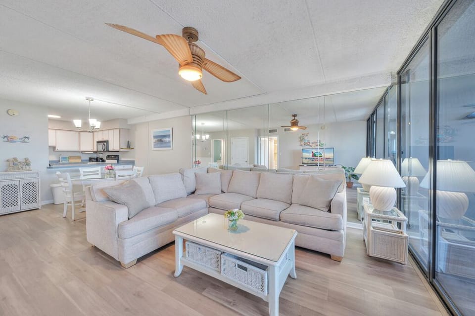 Sink into the cozy Sofa after a fun filled Beach Day.