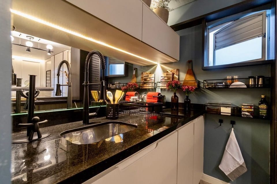 Apartment | Private kitchen | Fridge, microwave, oven, dishwasher