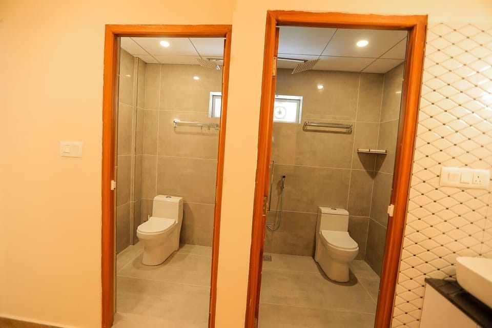Family Quadruple Room, Garden View | Bathroom