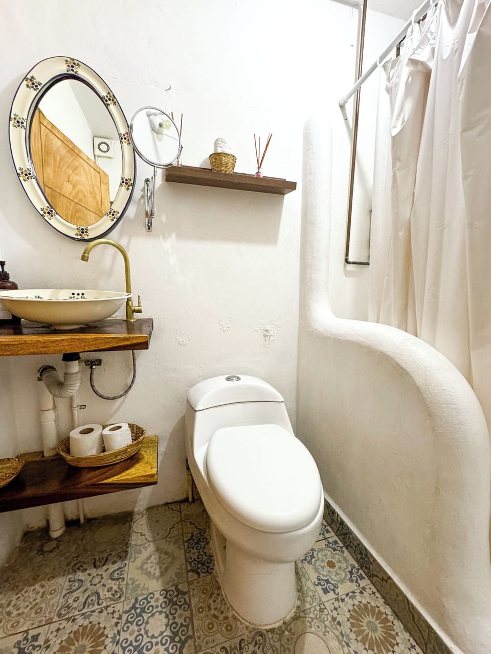 Family Cabin, Patio, Courtyard View | Bathroom | Towels
