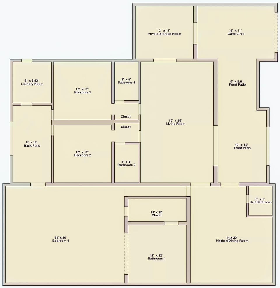 Villa | Floor plan