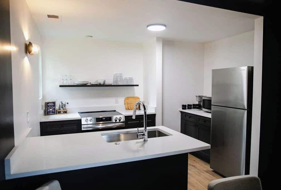 Fully equipped kitchen