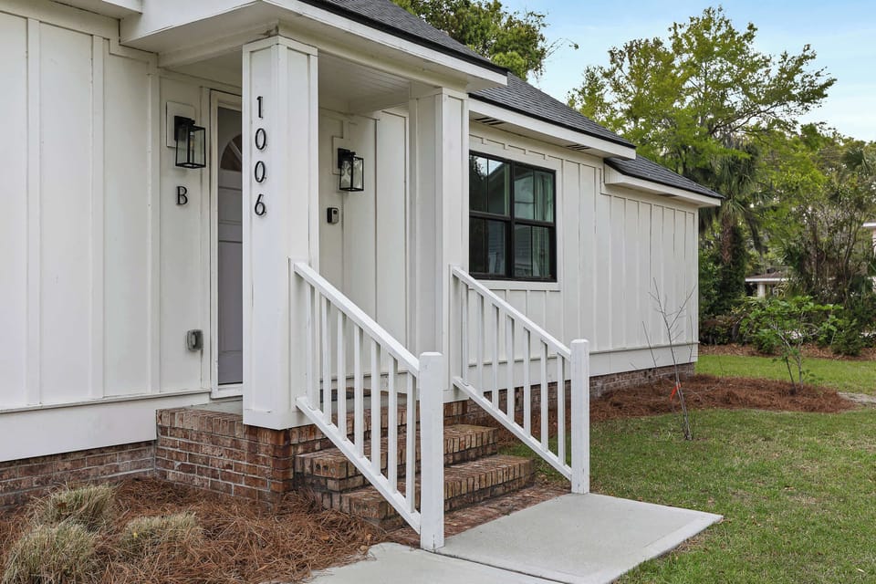 Entrance to the unit