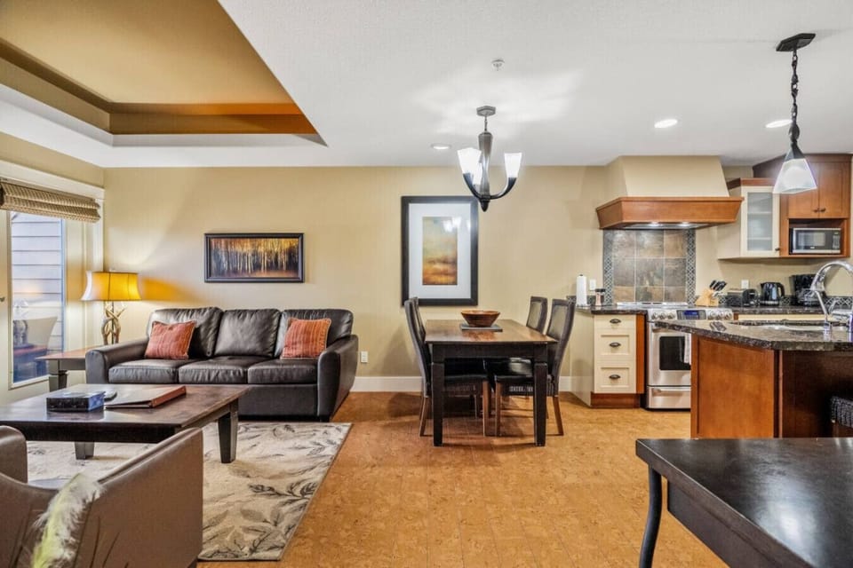 A view of your open living and dining space.