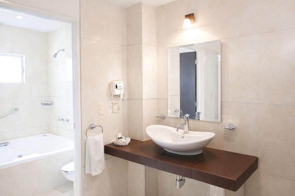 Deluxe Suite | Bathroom | Towels, soap, shampoo, toilet paper