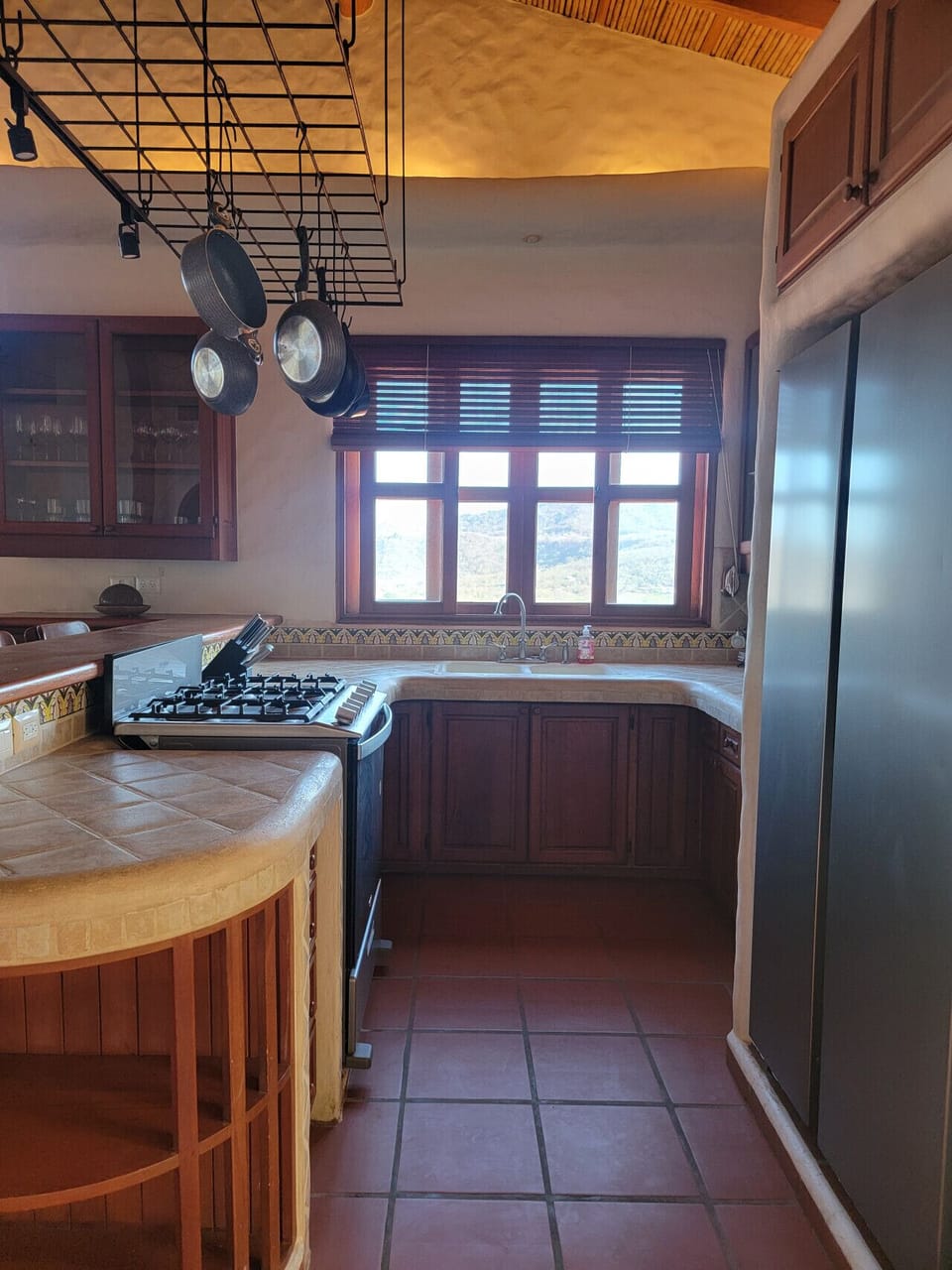 Spotless Kitchen with Mountain Views