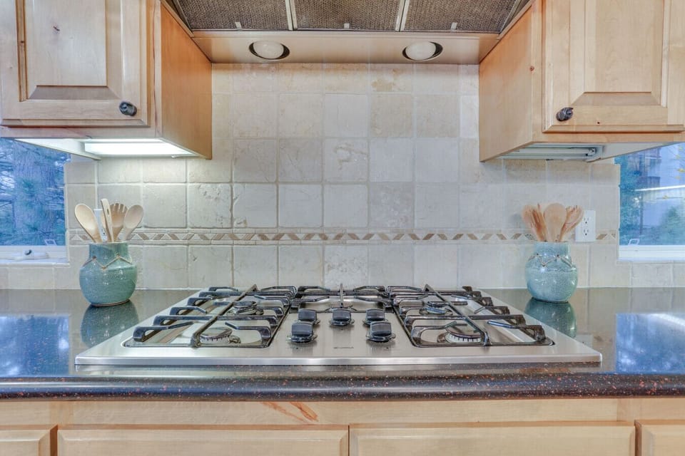 Kitchen Detail | Gas Range | Perfect for Family Cooking & Group Meals