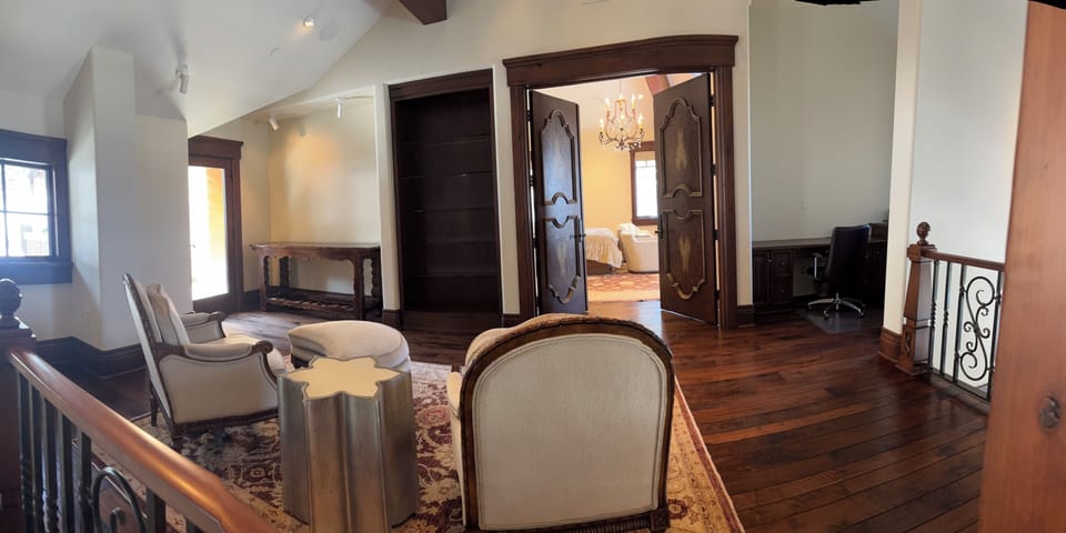 Sitting area and office near Primary Bedroom, on upper level