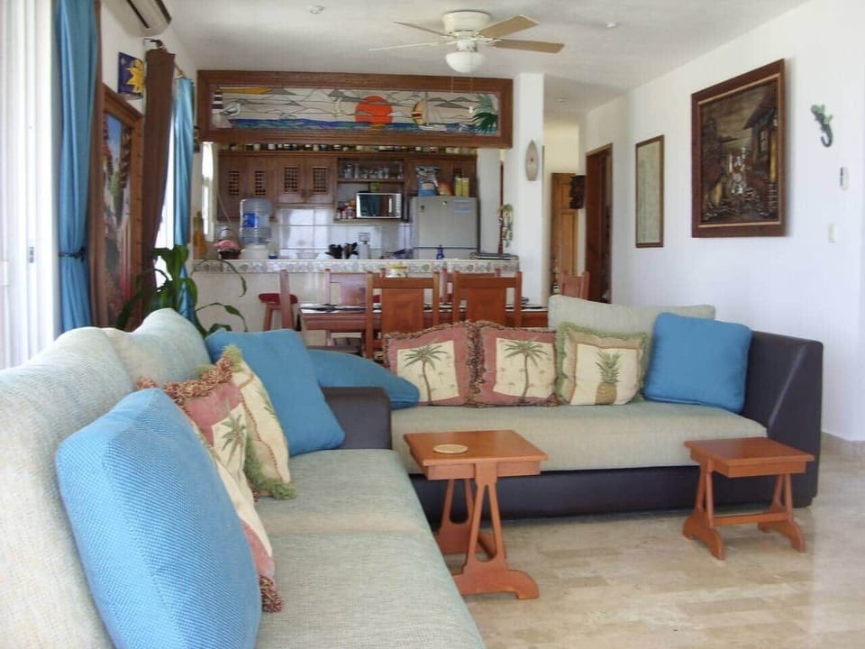 Upscale decor awaits you in the living area...