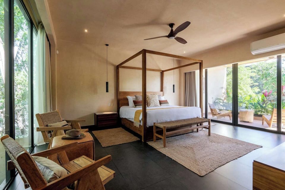Master Bedroom with private terrace & bathroom