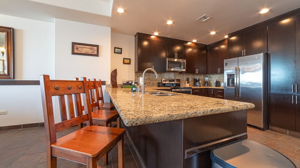 The kitchen counter
