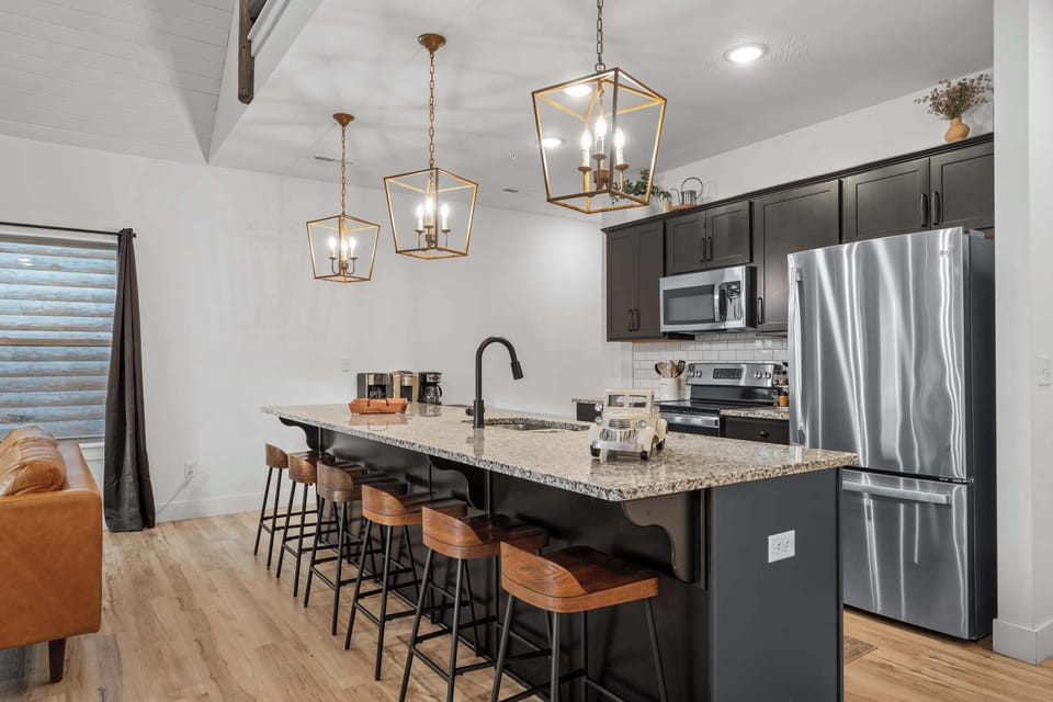 Stainless steel appliances are ready for all your vacation cooking and baking!