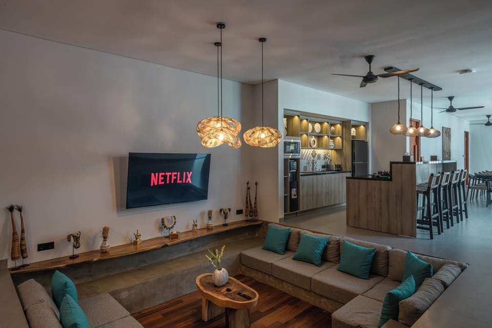 Deluxe Villa, Non Smoking | Living area | LED TV