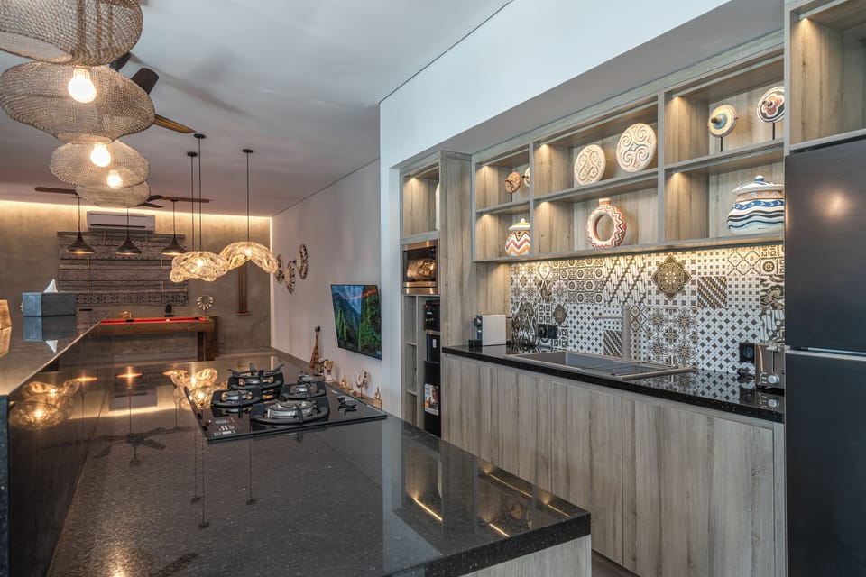 Deluxe Villa, Non Smoking | Private kitchen | Toaster