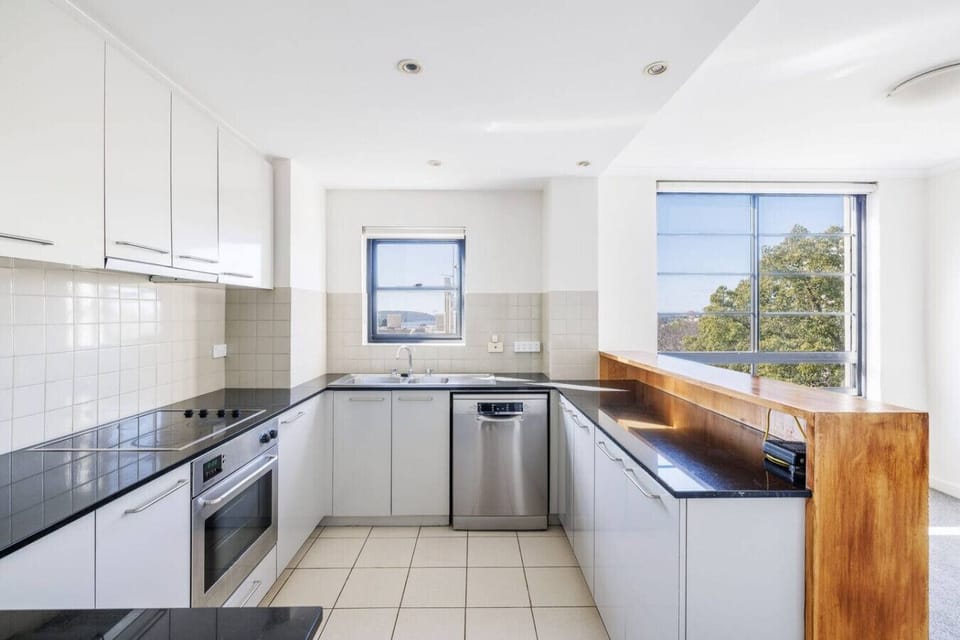 Fully stocked kitchen