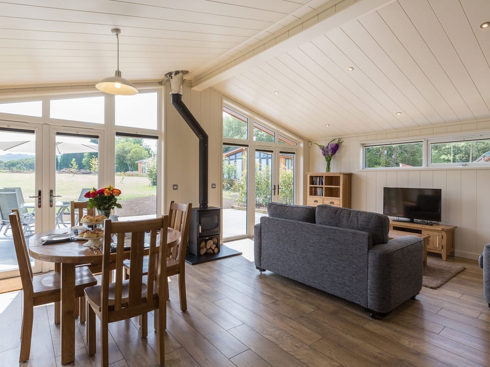 Lovely living space | Oak Lodge - South Downs Lodges, Hassocks