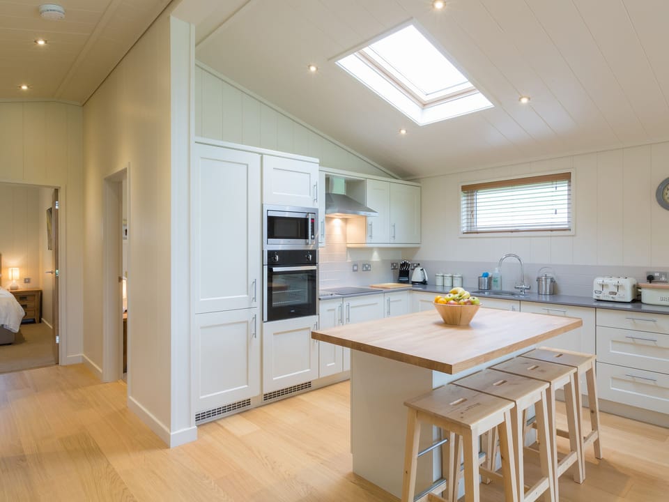 Well equipped kitchen area | Maple Lodge - South Downs Lodges, Hassocks