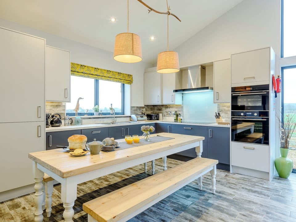 Superbly renovated kitchen area | Big Drift Barn - Fairchilds, Caldecott, near Uppingham