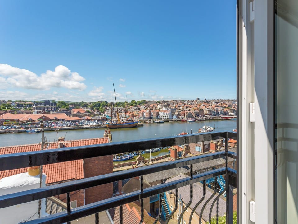 Stunning river views from the living room | The Ropery - Cyana Cottages, Whitby