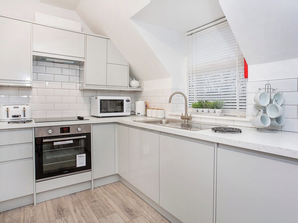 Open plan living space | Minsters Reach Apartment Three - York Boutique Lets, York