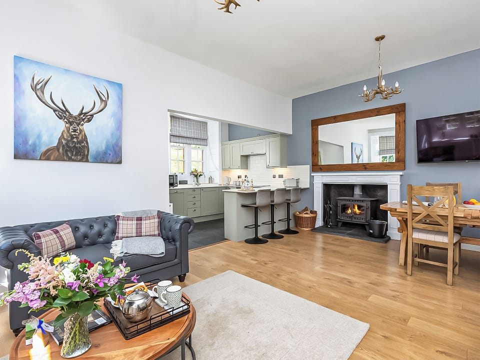 Living area | Laundry Cottage - Drumlanrig Castle, Thornhill, near Dumfries