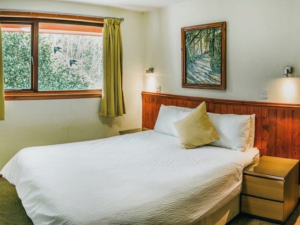 Double bedroom | Lodge One - Heatheryhaugh Lodges, Moffat