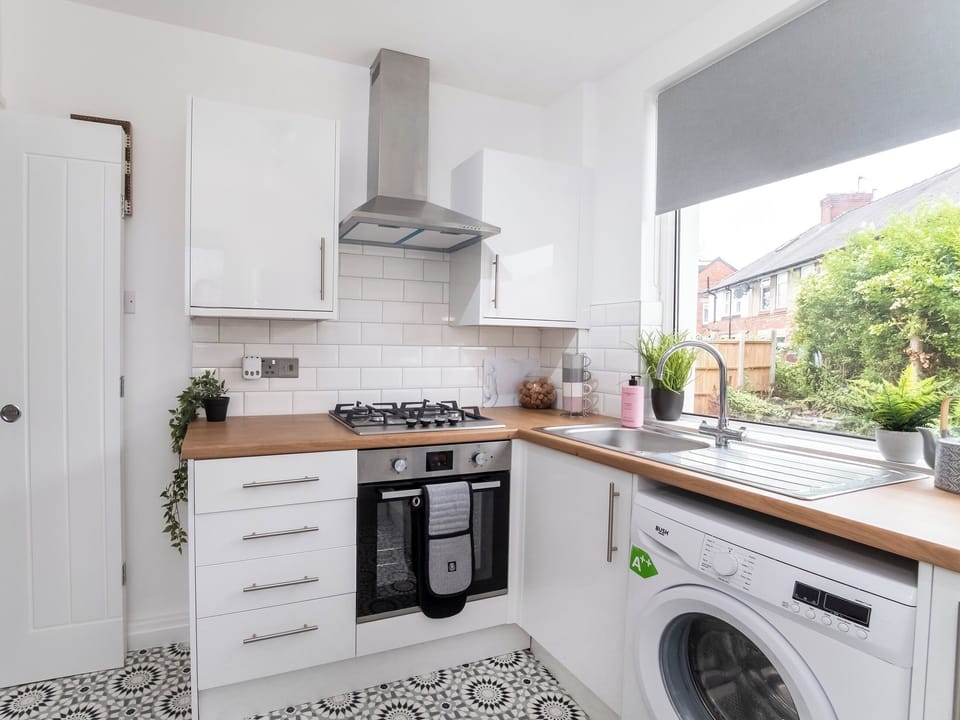 Kitchen | Stylish Hot Tub House, York