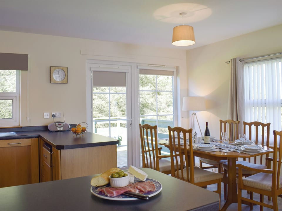 Well presented kitchen/ dining room | Pine Cottage - Culmore Bridge Cottages, Sandhead