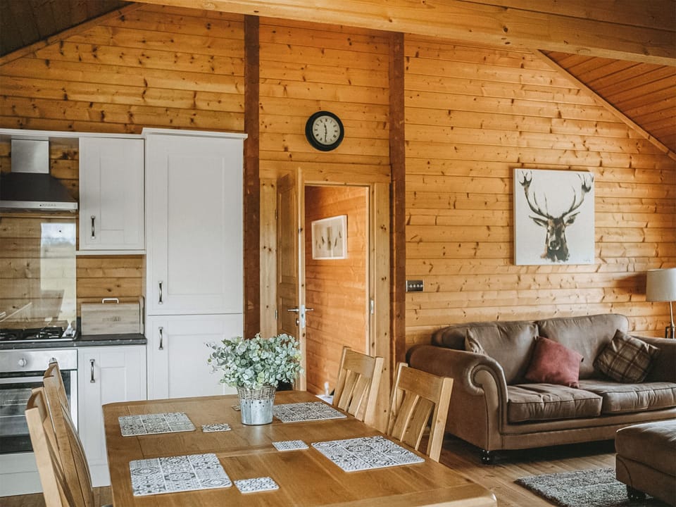 Open plan living space | Henning Lodge - Brewery Farm Lodges, Ansty, near Dorchester