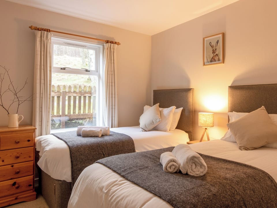 Twin bedroom | Ford Cottage, Banchory