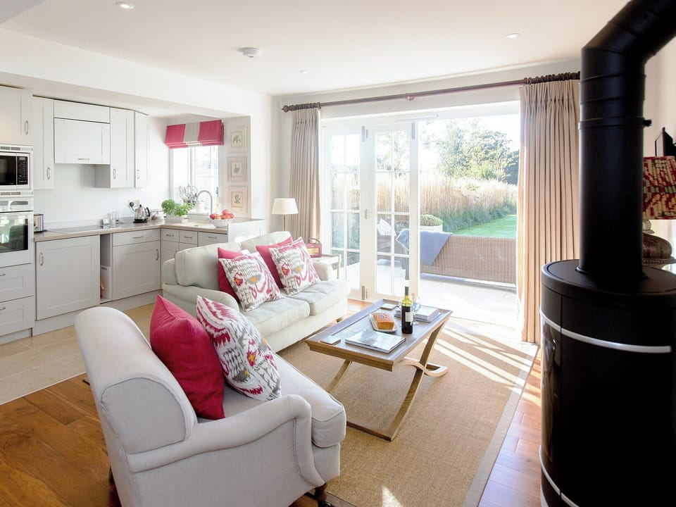 Stylish open plan living space | The Lily Pad, Thorpeness, near Aldeburgh