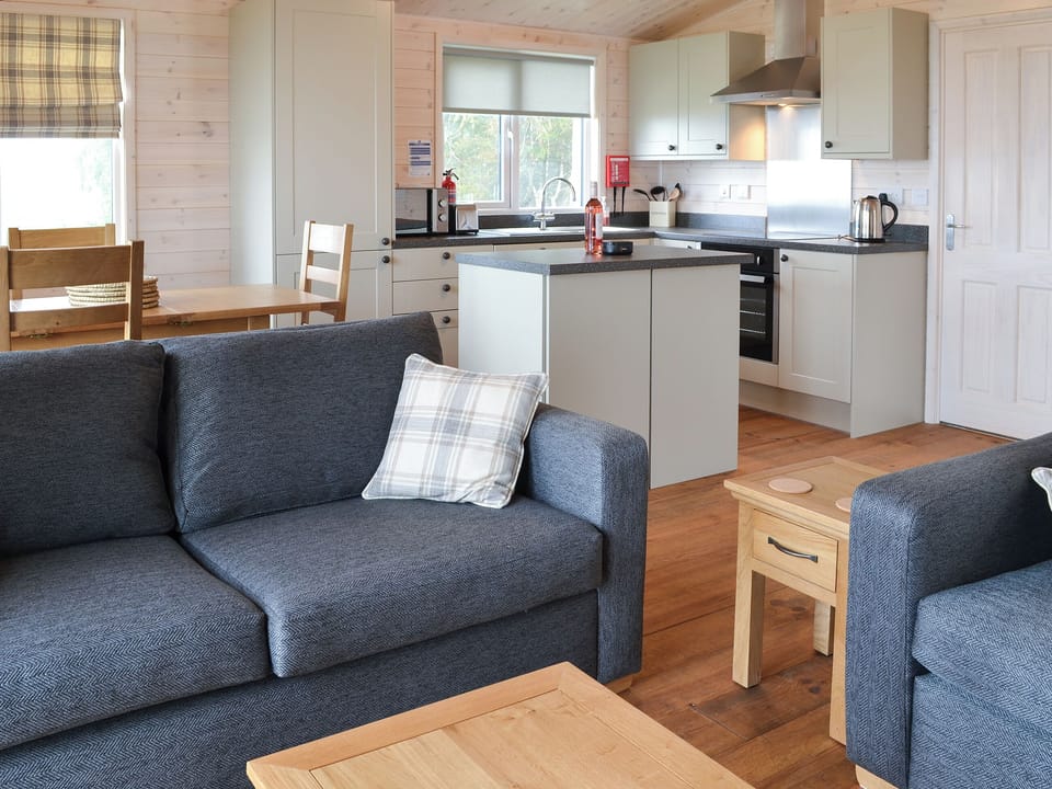 Open plan living space | Ben Klibreck - Woodland Lodges, Forres, near Nairn