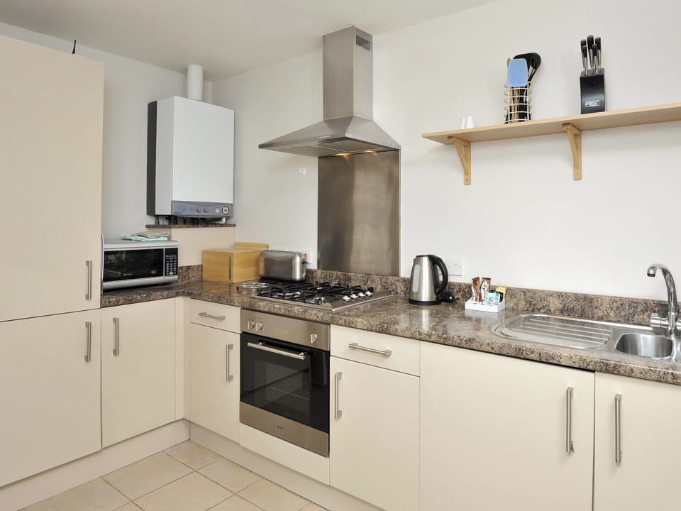 Well-equipped fitted kitchen | Apartment 1 - Astor House, Torquay