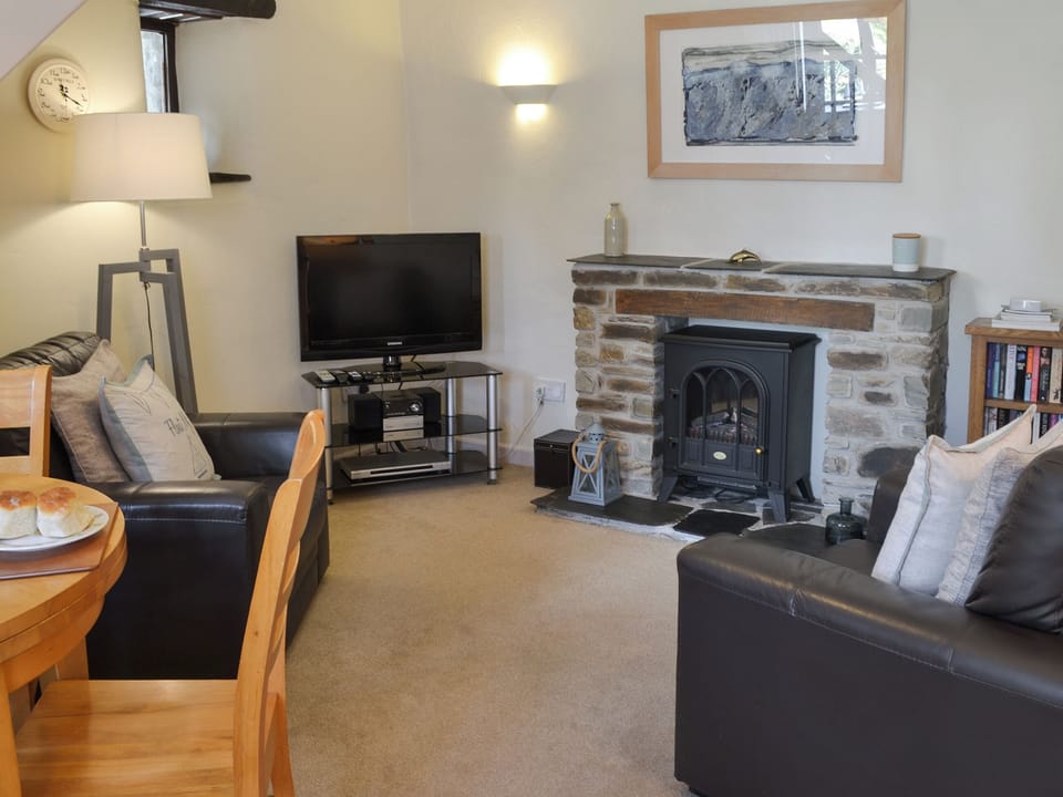 Living room | The Barn - Talehay Cottages, Pelynt, near Looe