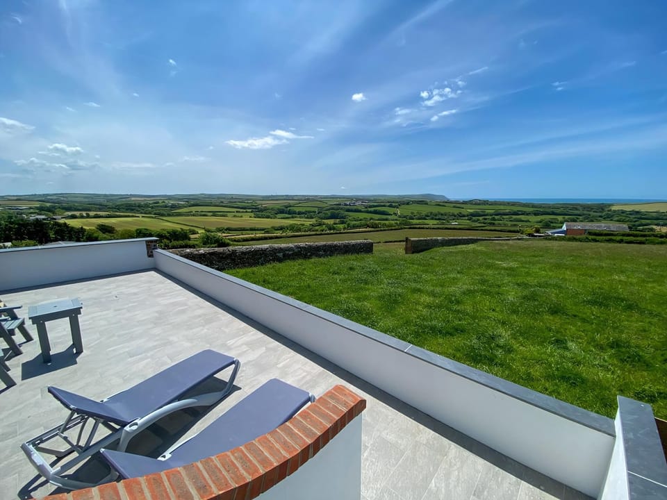 Terrace | Woolbarn - Wooldown Holiday Cottages, Marhamchurch, near Bude
