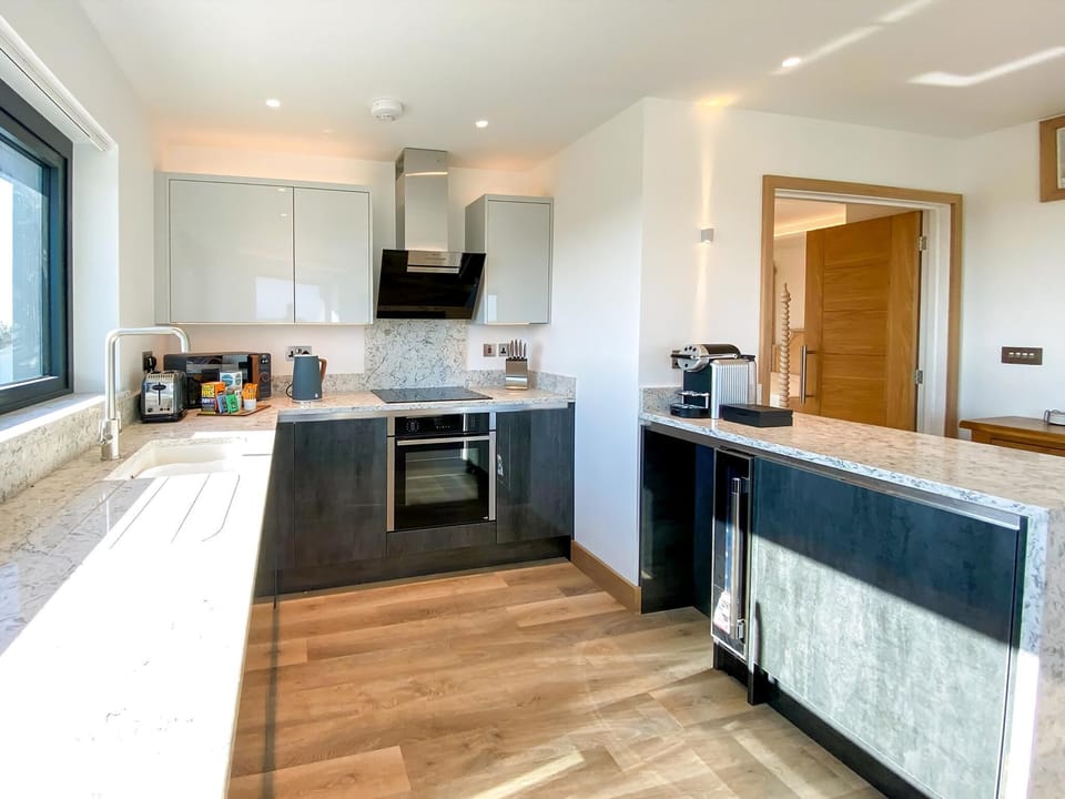 Kitchen area | The View - Wooldown Holiday Cottages, Marhamchurch, near Bude