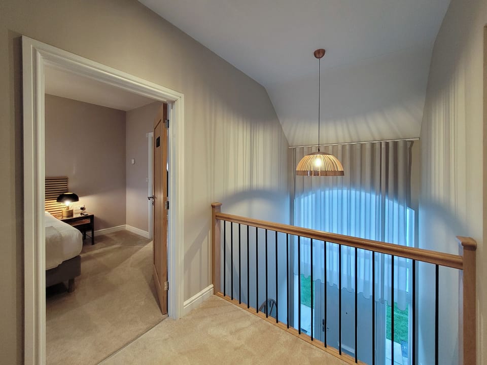 Galleried landing | The Willows - Ashlin Farm Barns, Dunholme, near Lincoln