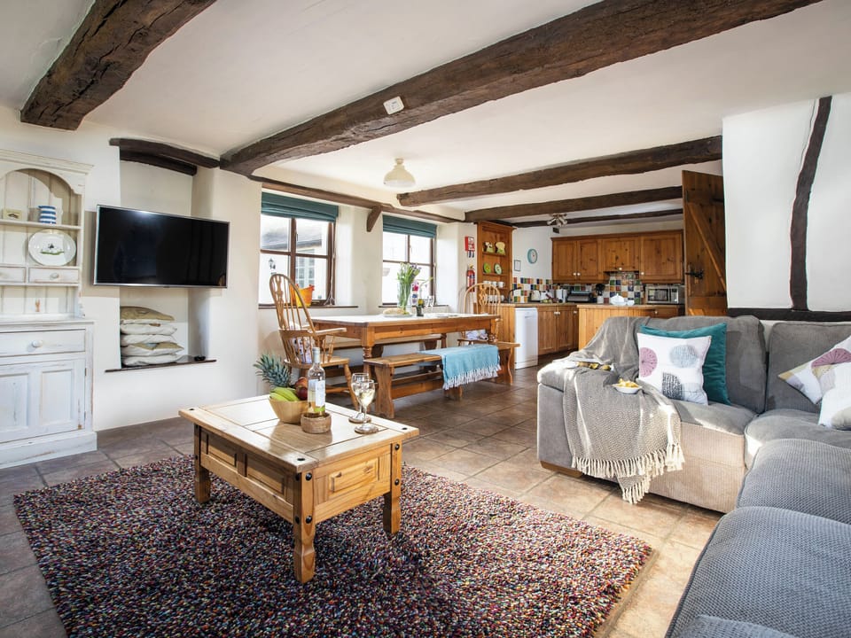 Open plan living space | Jasmine Cottage - Woodlands Manor Farm, Woodford, near Bude