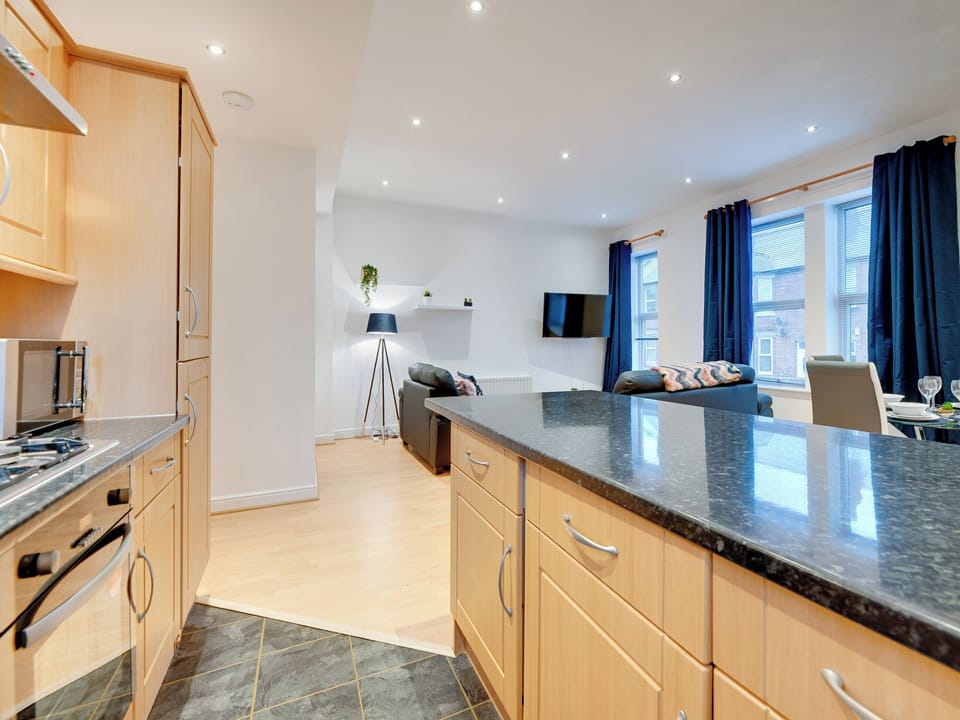 Open plan living space | Armstrong Apartments 1A, Newcastle Upon Tyne