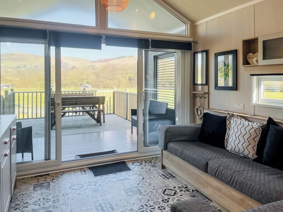 Open plan living space | Woodland Escape - Cae Llwyn, Rhayader and the Elan Valley