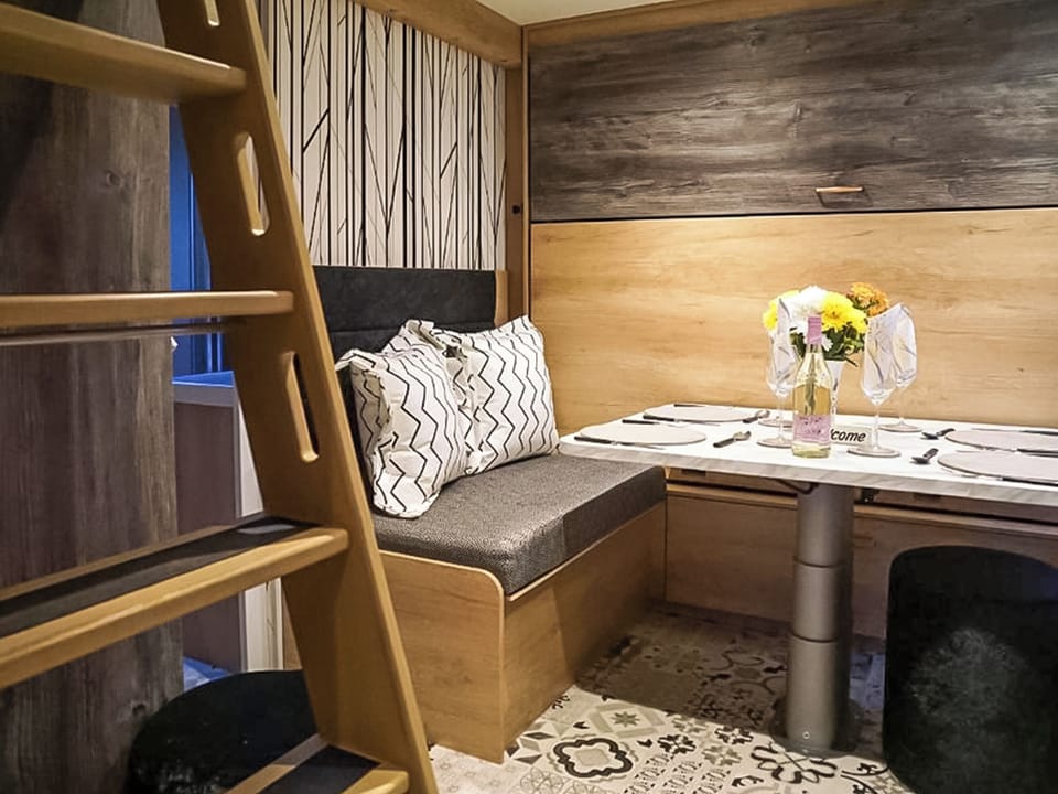 Open plan living space | Hillside Lodge - Cae Llwyn, Rhayader and the Elan Valley