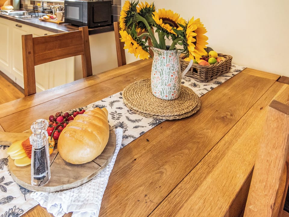 Dining Area | Caban Nant Ddu - Cae Llwyn, Rhayader and the Elan Valley