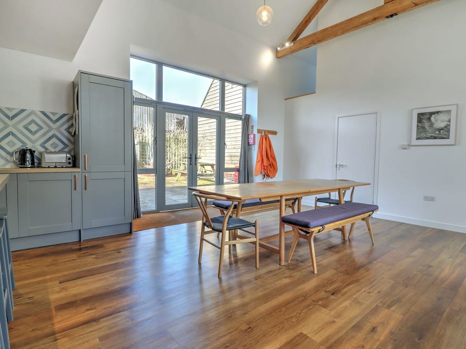 Dining Area | Gambledown Farm - The Hay Barn - Gambledown Farm Safari Tents, Romsey