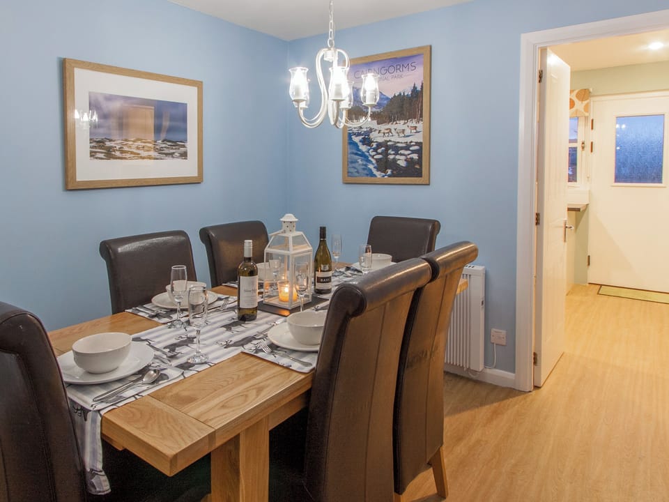 Dining Area | Reindeer Retreat - Silverglades Holiday Homes, Aviemore